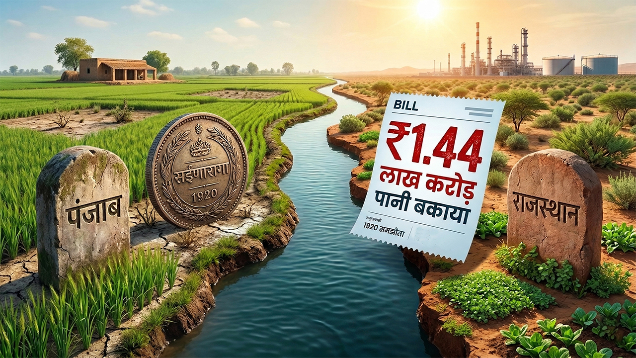 Punjab Rajasthan Water Royalty Bill issue